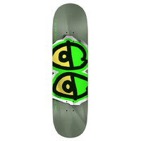 Krooked DBX Eyes Light Green 8.25 Skateboard Deck