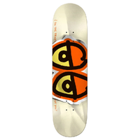Krooked DBX Eyes Orange 8.5 Skateboard Deck
