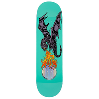 Welcome Firebreather On Popsicle Teal 9.0 Skateboard Deck