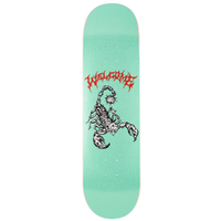 Welcome Mace On Popsicle Teal Glitter 8.5 Skateboard Deck