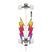 Obfive Lightning Bolt Grom 28 Surfskate Skateboard
