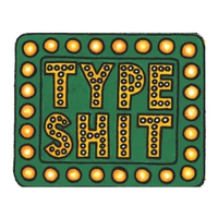 Shake Junt Type Shit Sticker