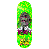 Heroin Dead Dave Dead Head 10.125 Skateboard Deck