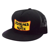 Dogtown Suicidal Skates Possessed to Skate Patch Mesh Black Hat
