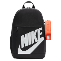 Nike Elemental Older Kids Black Orange White Backpack