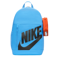 Nike Elemental Older Kids Blue Orange White Backpack