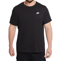 Nike Sportswear Club Black White T-Shirt