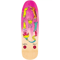 Welcome Chris Miller Animal Kingdom On Gaia Pink Natural 9.6 Skateboard Deck