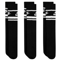 Nike Sportswear Dri-FIT Everyday Essential Black White Extra Large 3 Pair Crew Socks