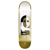 Real DBX Ishod Peace LTD Silver Foil 8.5 Skateboard Deck