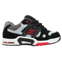 DC AT 2 Black Grey Red Mens Skate Shoes