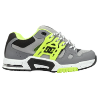 DC AT 2 Grey Black Lime Mens Skate Shoes