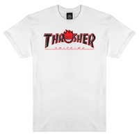 Thrasher X Spitfire Big Head White T-Shirt