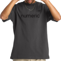 New Balance Numeric Cotton Faded Black T-Shirt