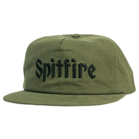 Spitfire Molotov Script Olive Black Hat