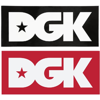 Dgk Logo XL Skateboard Sticker