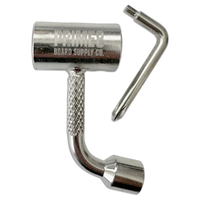 Prime8 Coin Pocket Silver Skateboard Tool