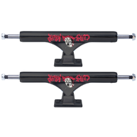 Slappy ST1 Inverted Curb Killer II Hollow Black Set Of 2 Skateboard Trucks