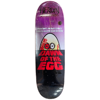 Heroin Dawn Of The Egg Purple 9.4 Skateboard Deck