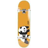Enjoi Panda Orange 7.75 Complete Skateboard