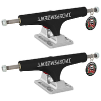 Independent Stage 4 Eric Dressen Pro Black Silver Set Of 2 Skateboard Trucks