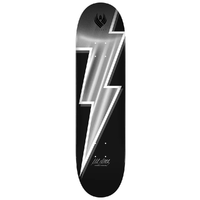 Powell Peralta Flight Vallely Lightning Bolt Silver Foil Shape 308 8.75 Skateboard Deck