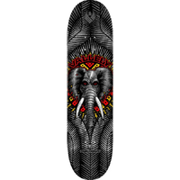 Powell Peralta Flight Vallely Elephant Silver Foil Shape 244W 8.63 Skateboard Deck