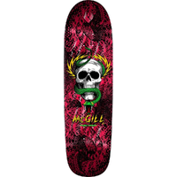Powell Peralta Flight Mcgill Skull & Snake Red Foil Shape 218 8.97 Skateboard Deck