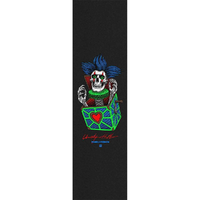 Powell Peralta Hiett Skull 9 x 33 Skateboard Grip Tape Sheet