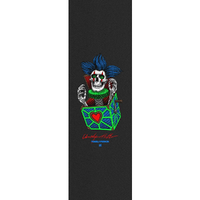 Powell Peralta Hiett Skull 10.5 x 33 Skateboard Grip Tape Sheet