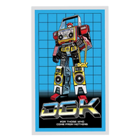 Dgk Equalizer Skateboard Sticker