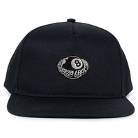 Santa Cruz Winkowski Eighth Planet 5 Panel Black Snapback Hat