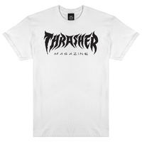 Thrasher Metal White T-Shirt