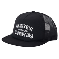 Brixton Chains NetPlus HP Black Black Trucker Hat