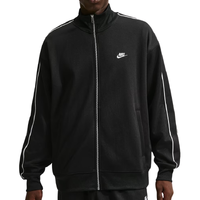 Nike SB Sportswear Club Oversized Knit Tracksuit Black White Jacket
