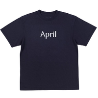 April OG Logo Navy T-Shirt