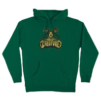 Creature Possessed Dark Green Hoodie