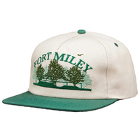 Real Skateboards Fort Miley Off White Snapback Hat