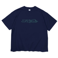 Ichpig Distort Navy T-Shirt