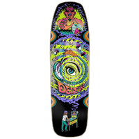 Santa Cruz Delfino Pinball Vision Pro Shaped 9.14 Skateboard Deck