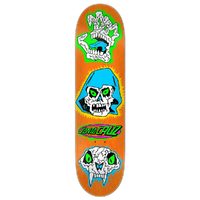 Santa Cruz Scribble Head FeelBase 7.75 Skateboard Deck