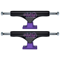 Slappy X Bam Hollow Black Purple Set Of 2 Skateboard Trucks