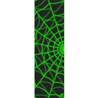 Mob Glow Web GITD Perforated 10 x 33 Skateboard Grip Tape Sheet