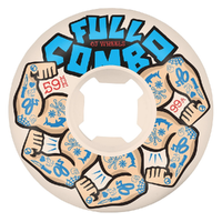 OJ Team Elite Full Combo White 99A 59mm Skateboard Wheels