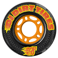 OJ Dirt Tires Thunder Juice Black 78A 70mm Skateboard Wheels