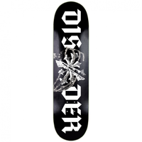 Disorder Hands Of Chaos Black White 8.25 Skateboard Deck
