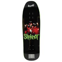 Welcome X Slipknot Self Titled On Gaia Black Green Dip 9.67 Skateboard Deck