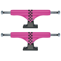 Slappy ST1 Classic Arisa Trew Pink Checker Set Of 2 Skateboard Trucks