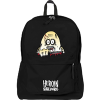 Heroin Razor Egg Black Backpack