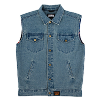 Creature X Cannibal Corpse Light Denim Vest